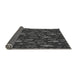 Thickness of Patterned Midnight Gray Rug, pat725gry