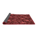 Thickness of Patterned Red Rug, pat725rd