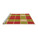 Sideview of Machine Washable Transitional Red Rug, wshpat726org