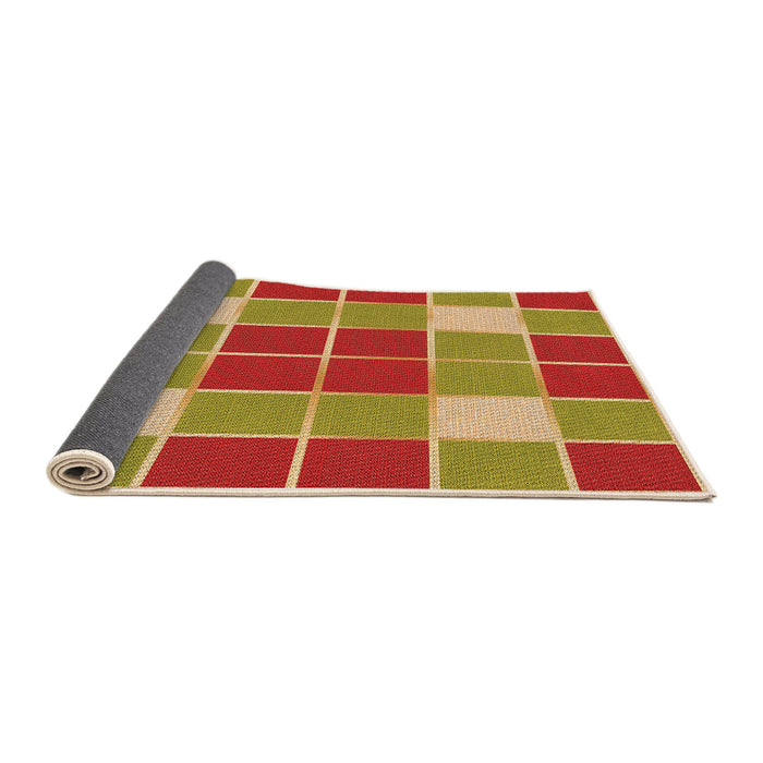 Thickness of Patterned Red Rug, pat726org