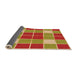 Thickness of Patterned Red Rug, pat726org