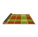 Thickness of Patterned Pistachio Green Rug, pat726yw