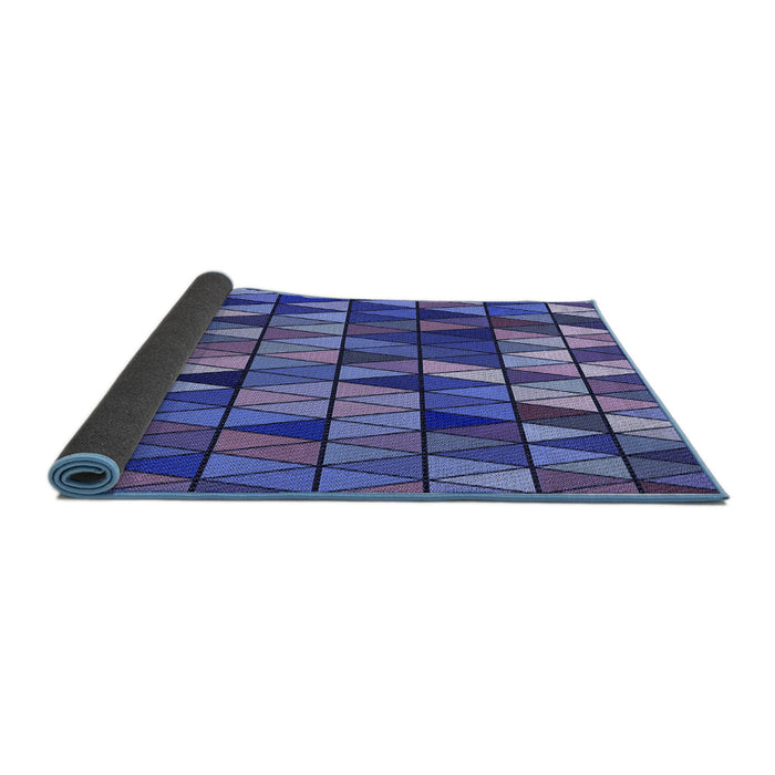 Patterned Purple Mimosa Purple Rug, pat74blu