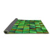 Patterned Army Green Rug, pat74grn