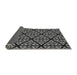 Thickness of Patterned Midnight Gray Rug, pat740gry