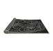 Thickness of Patterned Ash Gray Rug, pat742gry