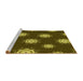 Sideview of Machine Washable Transitional Bakers Brown Rug, wshpat749yw