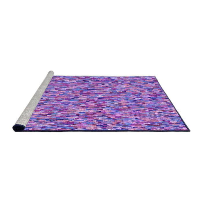 Machine Washable Transitional Purple Mimosa Purple Rug in a Bedroom, wshpat75pur