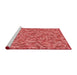 Machine Washable Transitional Red Rug in a Bedroom, wshpat75rd