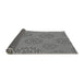 Thickness of Patterned Carbon Gray Rug, pat752gry