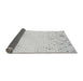 Thickness of Patterned Platinum Gray Rug, pat755gry