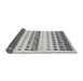 Thickness of Patterned Platinum Gray Rug, pat773gry