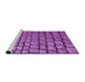 Sideview of Machine Washable Transitional Dark Orchid Purple Rug, wshpat780pur