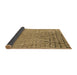 Thickness of Patterned Light Brown Rug, pat781brn