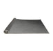 Thickness of Patterned Gunmetal Gray Rug, pat793gry