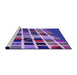 Sideview of Machine Washable Transitional Bright Purple Rug, wshpat794pur