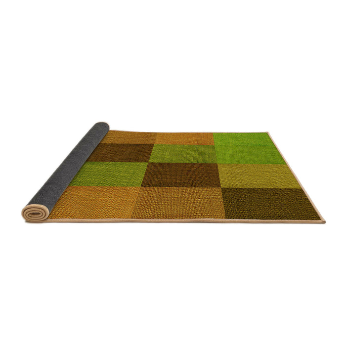 Thickness of Patterned Pistachio Green Rug, pat802yw