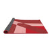 Thickness of Patterned Red Rug, pat803rd