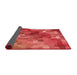 Thickness of Patterned Red Rug, pat817rd