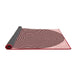 Thickness of Patterned Pink Rug, pat830rd