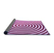 Thickness of Patterned Blossom Pink Rug, pat831pur