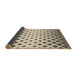 Thickness of Patterned Coffee Brown Rug, pat833brn