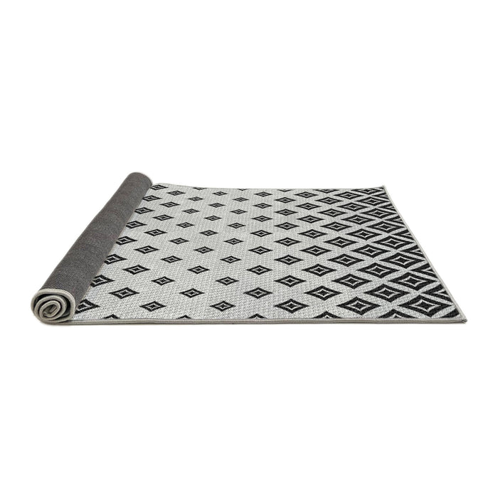 Thickness of Patterned Platinum Gray Rug, pat833gry