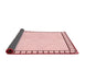 Thickness of Patterned Pink Rug, pat84rd