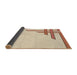 Thickness of Patterned Peru Brown Rug, pat841brn