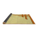 Thickness of Patterned Sun Yellow Rug, pat841yw