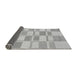 Thickness of Patterned Platinum Silver Gray Rug, pat846gry