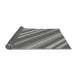 Thickness of Patterned Carbon Gray Rug, pat848gry