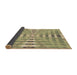 Thickness of Patterned Brown Rug, pat856brn