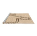 Sideview of Machine Washable Transitional Peru Brown Rug, wshpat86org