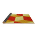 Thickness of Patterned Bold Yellow Rug, pat860yw