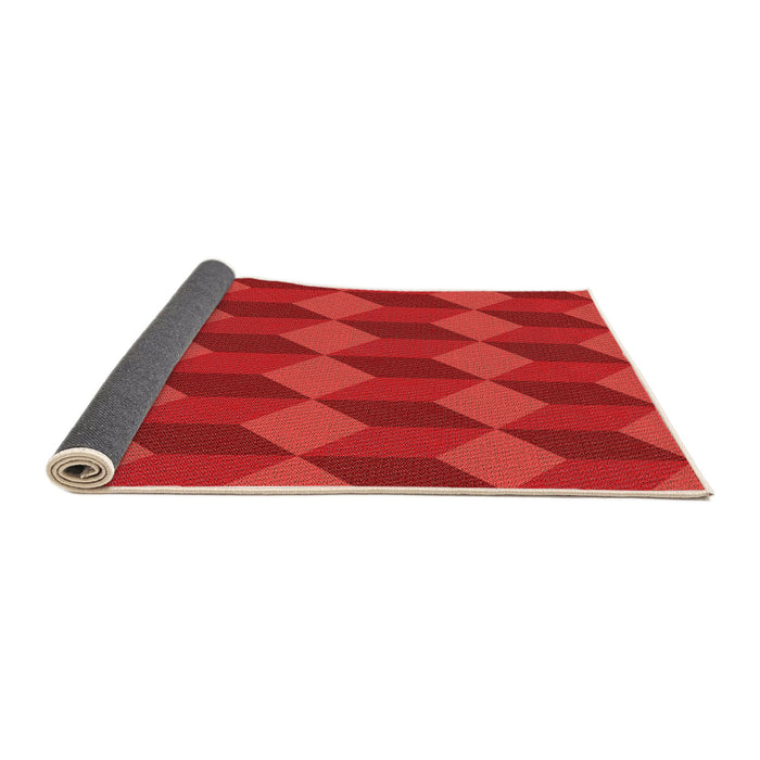 Thickness of Patterned Red Rug, pat861org