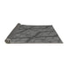 Thickness of Patterned Gray Rug, pat869gry