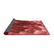 Thickness of Patterned Red Rug, pat872rd