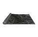 Thickness of Patterned Midnight Gray Rug, pat880gry