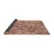 Thickness of Patterned Brown Sand Brown Rug, pat881brn