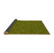 Thickness of Patterned Pistachio Green Rug, pat891yw