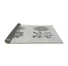Thickness of Patterned Platinum Gray Rug, pat897gry