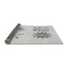 Thickness of Patterned Platinum Gray Rug, pat906gry