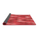 Thickness of Patterned Red Rug, pat91rd