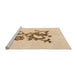 Sideview of Machine Washable Transitional Bronze Brown Rug, wshpat911org