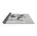 Thickness of Patterned Platinum Gray Rug, pat913gry