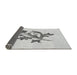 Thickness of Patterned Platinum Gray Rug, pat919gry