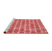 Sideview of Machine Washable Transitional Light Coral Pink Rug, wshpat943rd