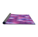 Thickness of Patterned Purple Rug, pat95pur