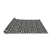 Thickness of Patterned Midnight Gray Rug, pat952gry